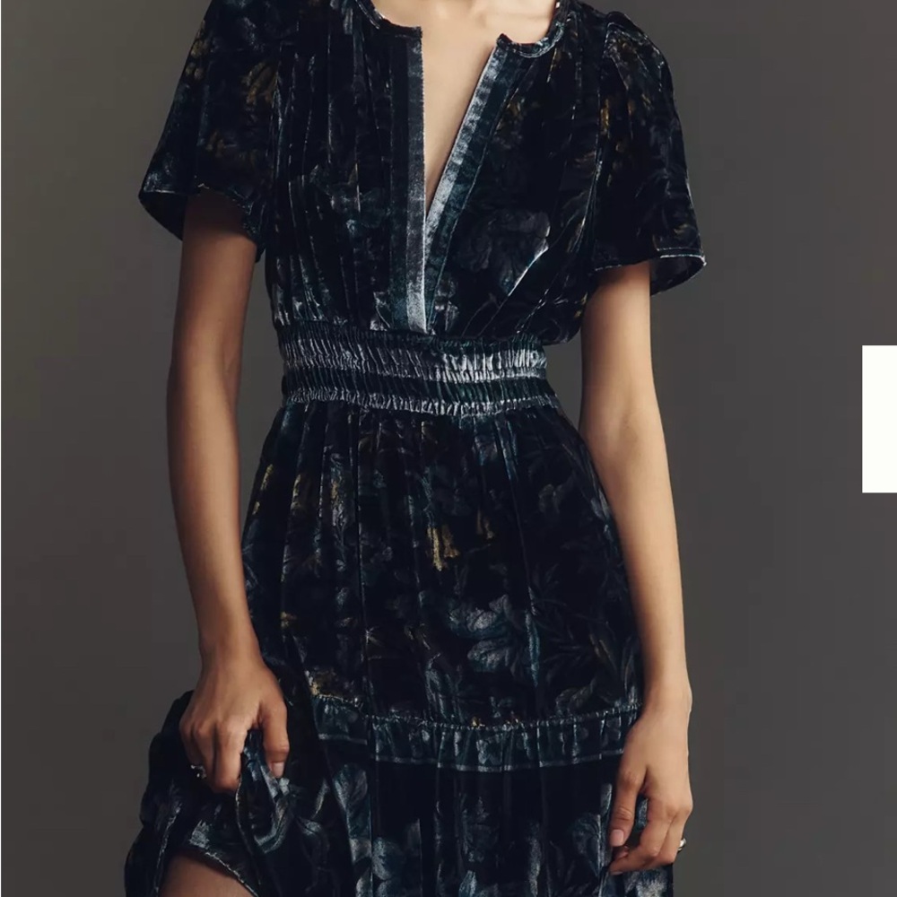 Anthropologie Velvet Somerset Maxi Dress - Picture 2 of 6